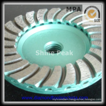 Turbo Cup Grinding Wheel for Polishing Concrete and Floor